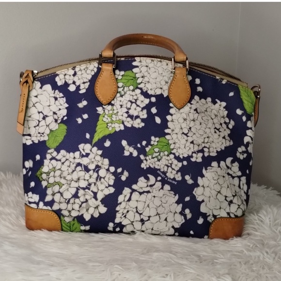 DOONEY & BOURKE ♡ Floral Satchel Bag ♡ Good Condition ♡ Y2K - Picture 4 of 14